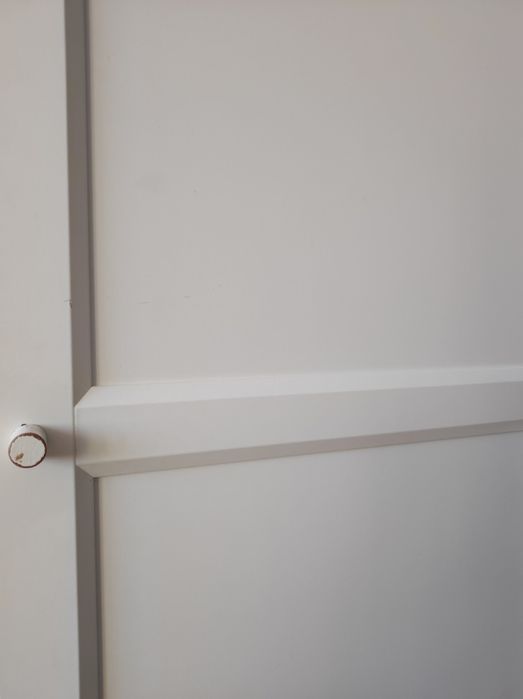 IKEA Oxberg - białe drzwi do regału Billy 192x40 cm (pełne)