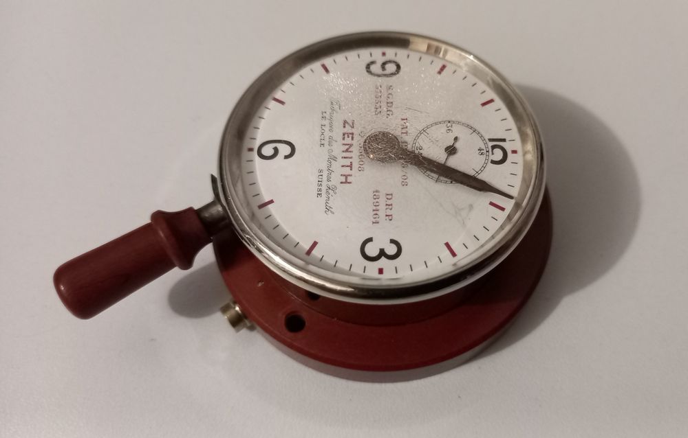 Antigo Cronógrafo Zenith Le Locle Suisse (1900 a 1915) RARO 1915