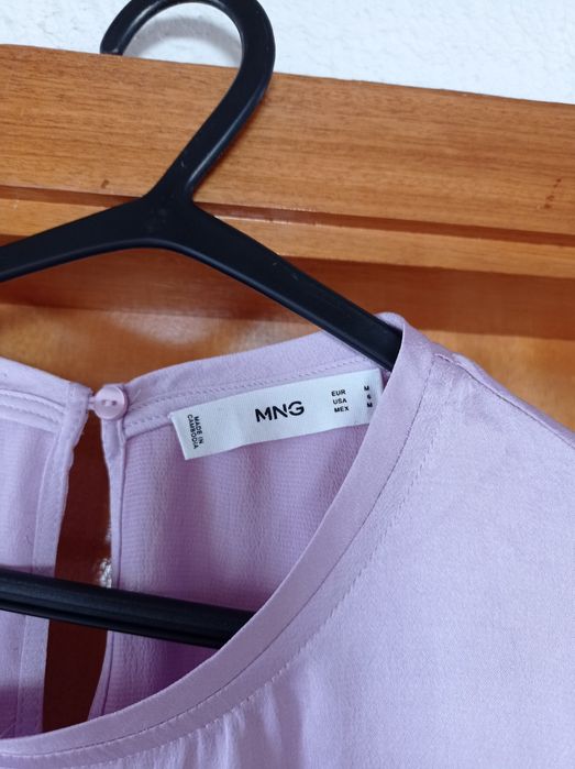 Blusa lilás Mango