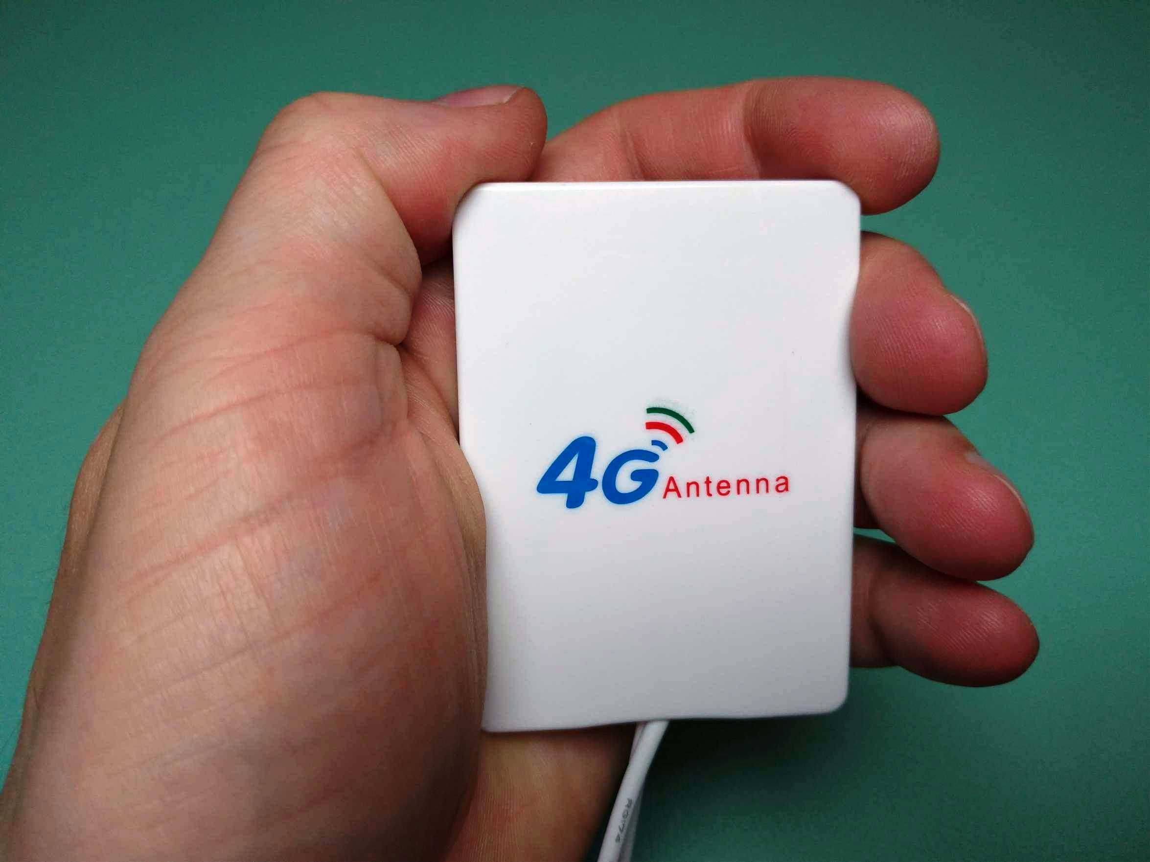 Mimo антенна 3G 4G LTE двойная 2x7dB 2 метра TS9 700-2700 МГц