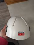 Kask biały Akrobat rozmiar 54-62 cm