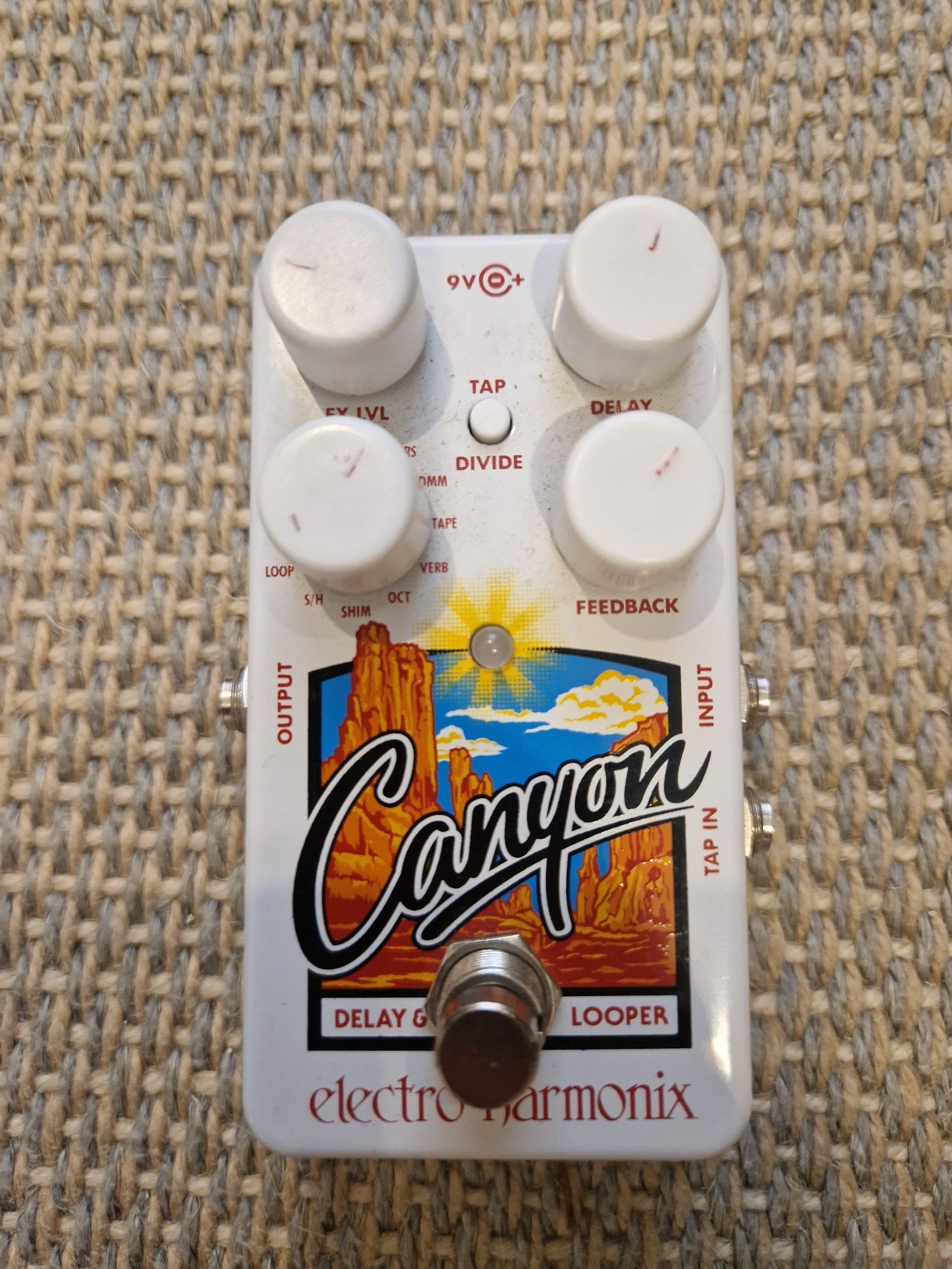 Pedal Electro-Harmonix EHX Canyon Delay & Looper