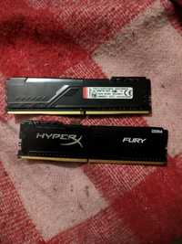Pamięć RAM Hyperx Fury 2x8gb 2400mhz ddr4