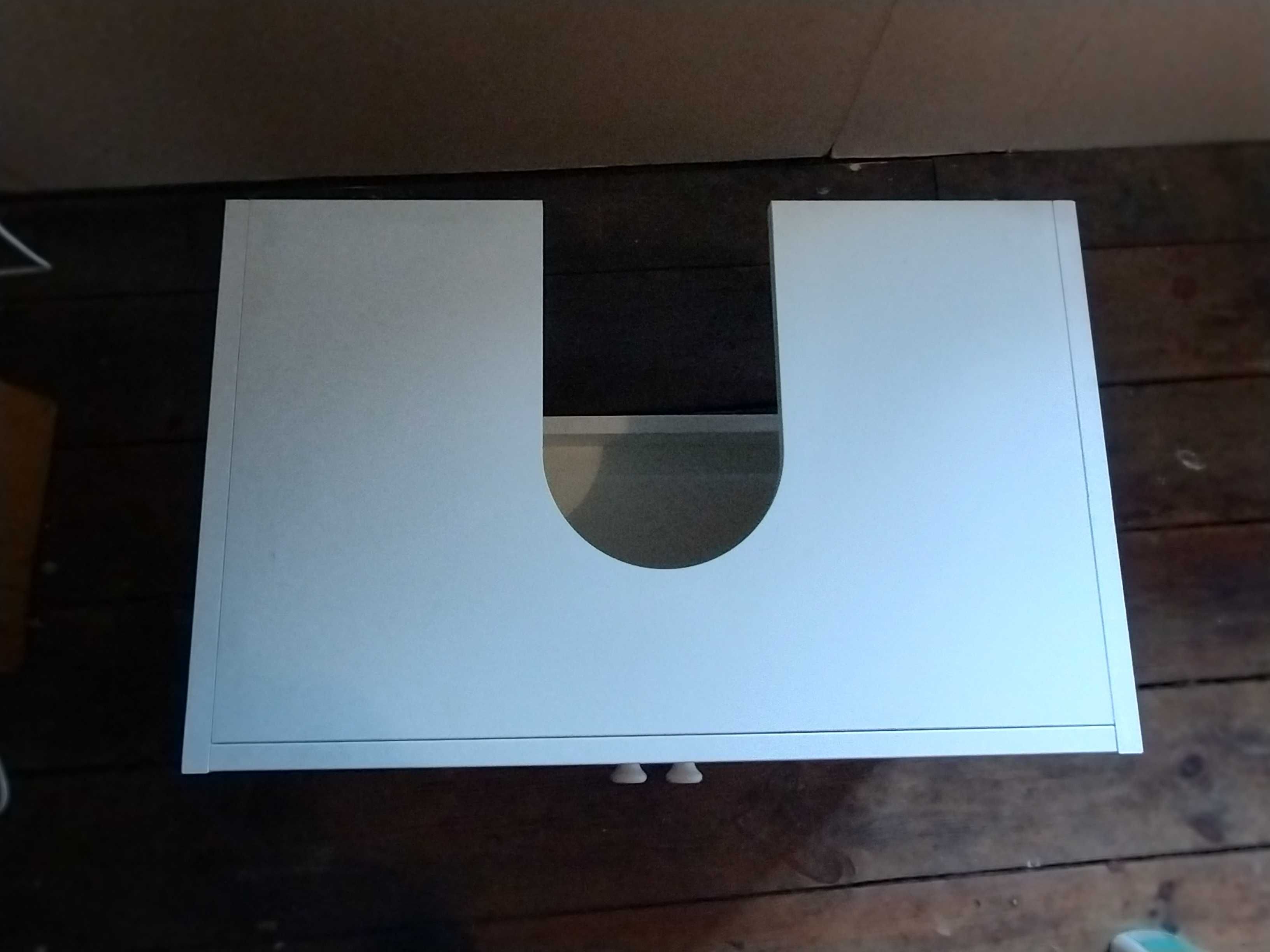 Biała szafka pod umywalkę SILVERAN IKEA