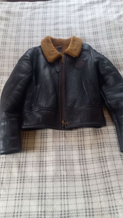 Шкіряна куртка Пілот В-3