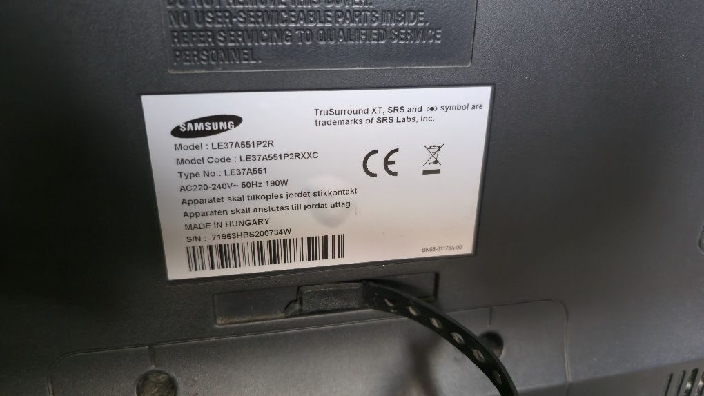 Telewizor Samsung LE37A551P2RXXC