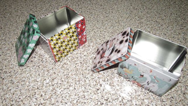 Металеві коробочки для зберігання металичиские коробочки коробки