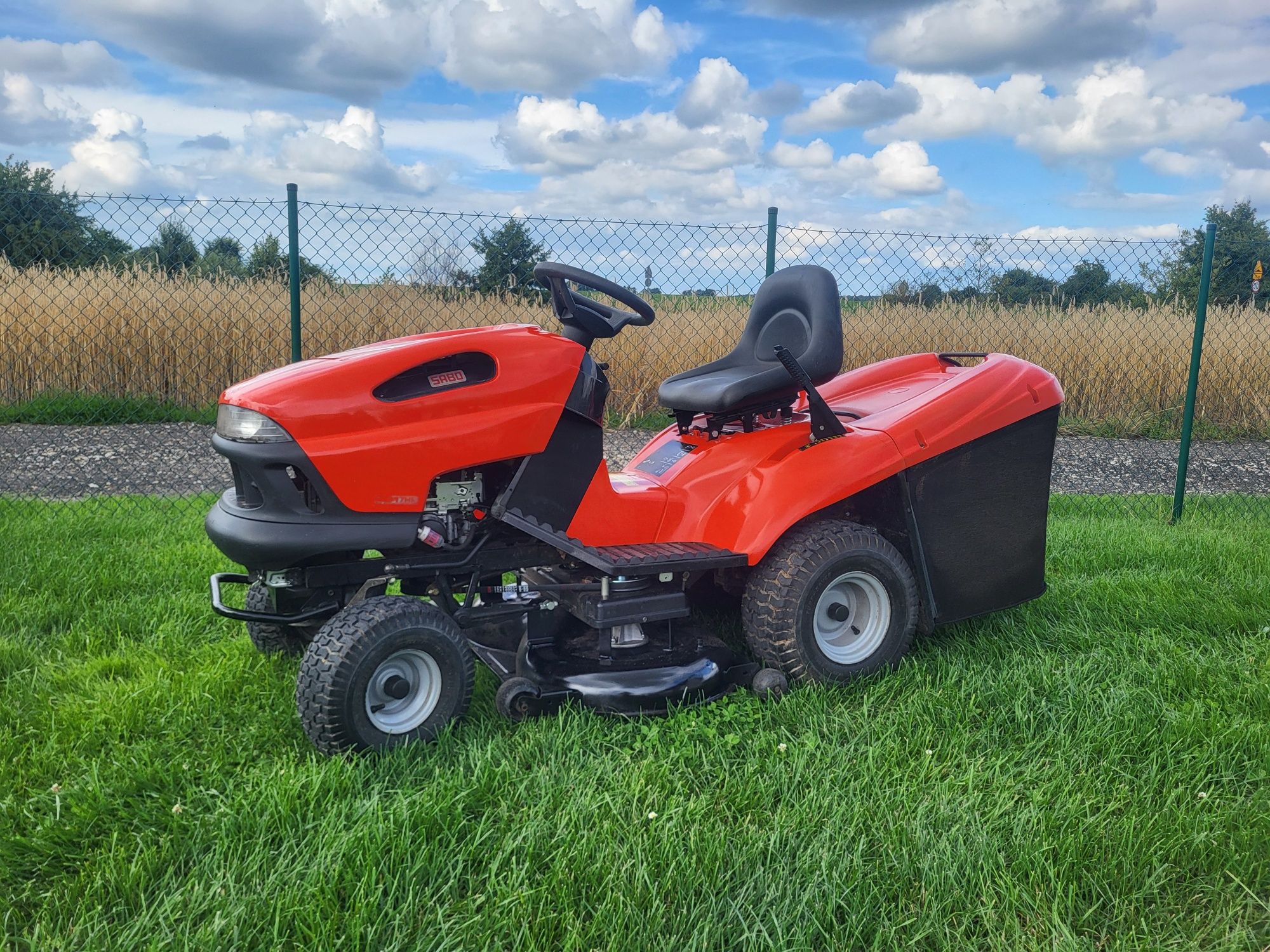 Traktorek Kosiarka SABO 17.5km Briggs&Stratton Pompa Oleju Hydro