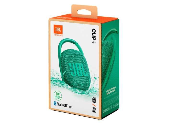 Акустика JBL Clip 4 Eco Blue/Greeen/White (новая,гаранти 12м)