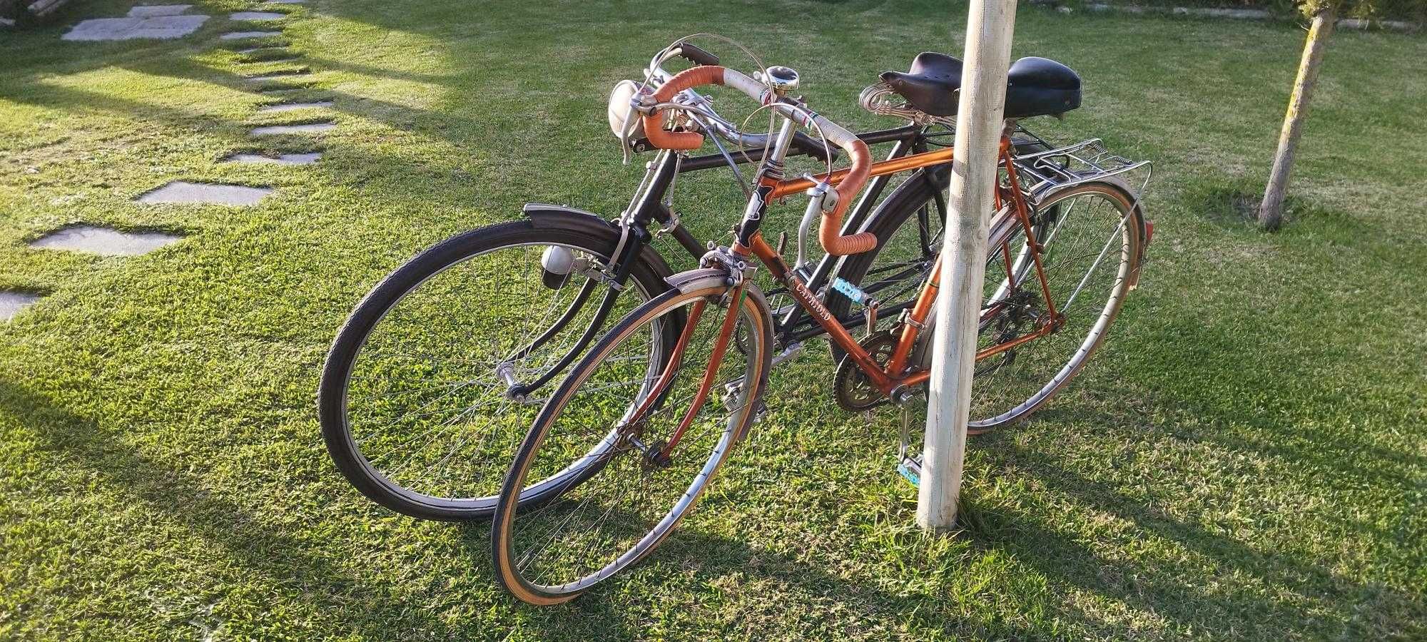 Bicicleta Pasteleira e de Corrida Vintage