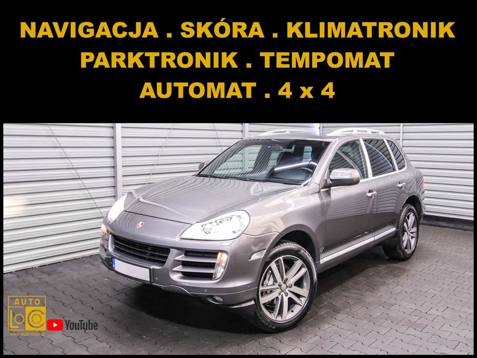 Porsche Cayenne AUTOMAT + 4x4 + 3,0 V6TDI + Navigacja + SKÓRA + Parktronik !!!