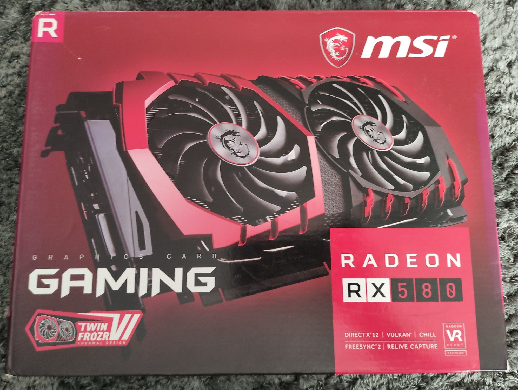 Відеокарта Msi Rx-580 Gaming X 4Gb