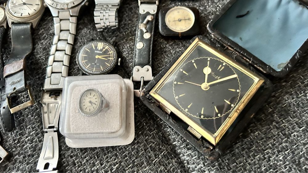 stare zegarki rozne zamienie  prl antyk starocie wykopki casio