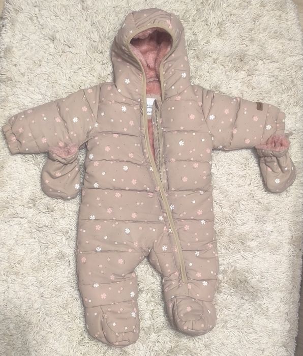 Зимовий комбінезон на дівчинку 68/74
