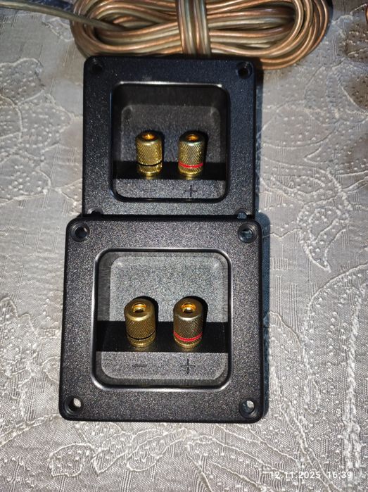 Nakamichi Конектори Штекери, Кабелі - ціна вказана за весь лот!