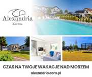 Karwia noclegi z basenem i placem zabaw Willa Alexandria blisko morza