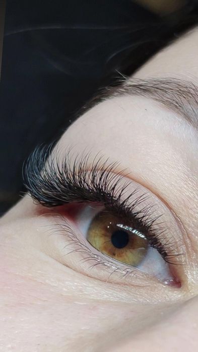 Нарощування вій. Наращивание ресниц.