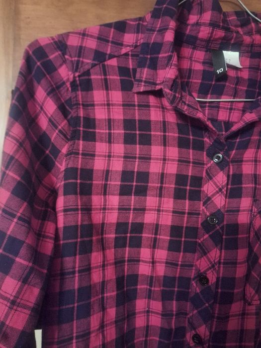 Koszula damska H&M rozm.10 100%bawełna stan bardzo dobry.