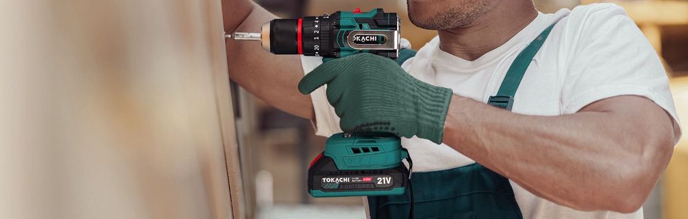 Wiertarko Wkrętarka Akumulatorowa Bezszczotkowa Udarowa 2xaku 21v fv