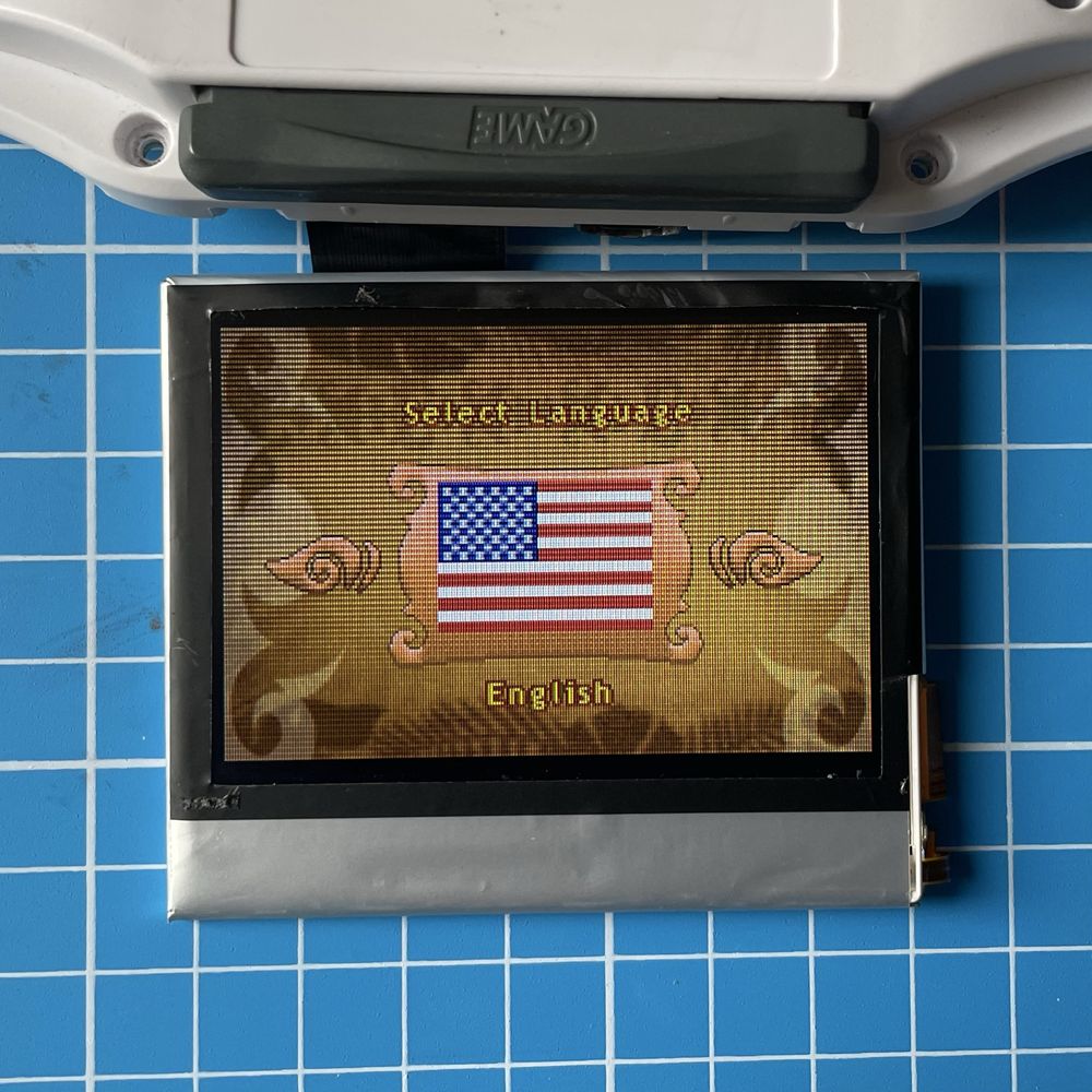 Дисплей GameBoy Advance IPS V3 (GBA)