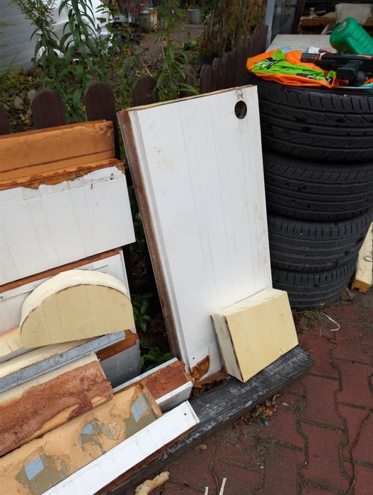 Płyta warstwowa ścinki za darmo  11cm grubość