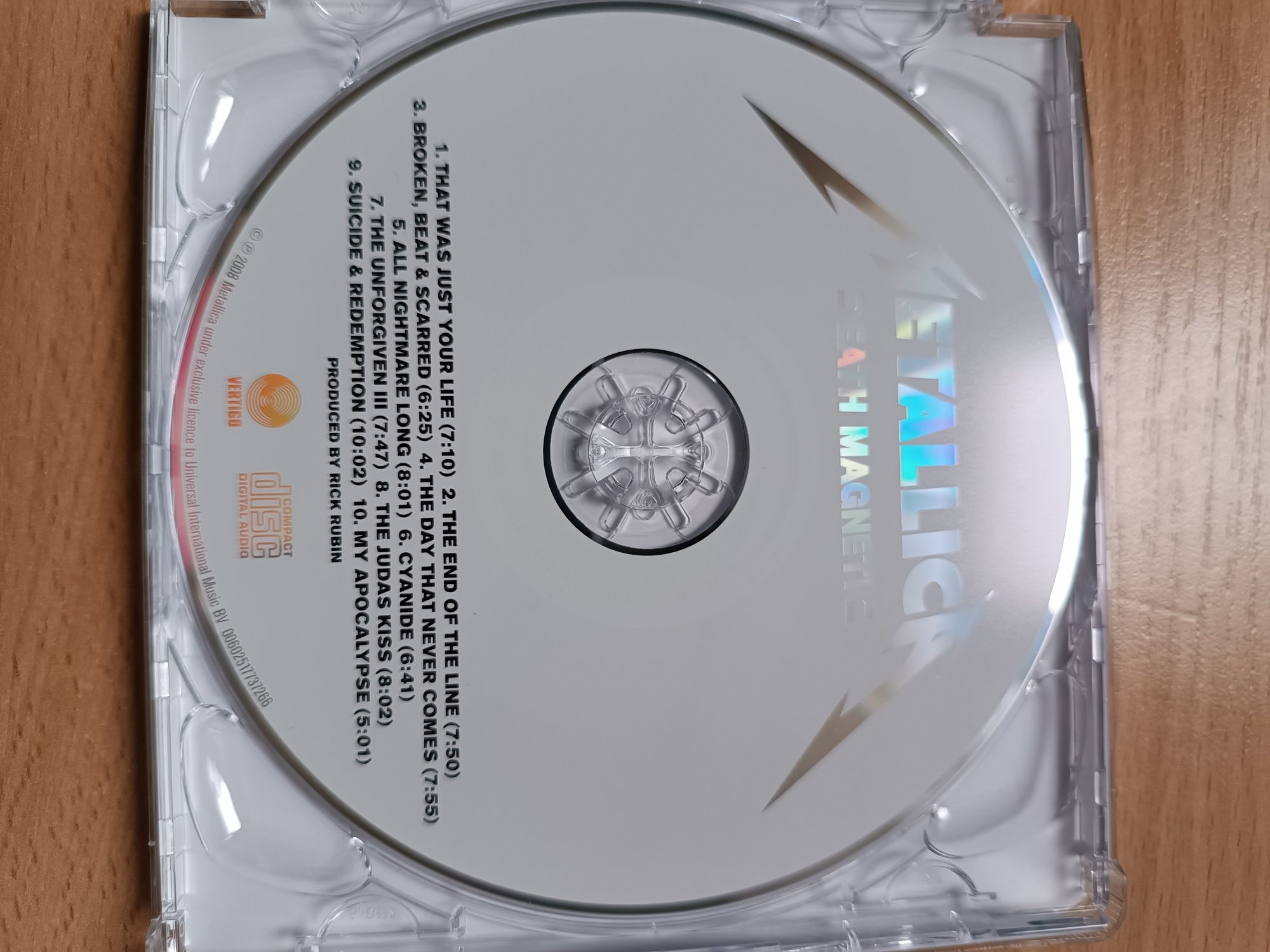 CD фірмовий Metallica - Death Magnetic