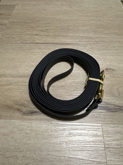 Wytrzymała i wodoodporna smycz 3 metry, czarna