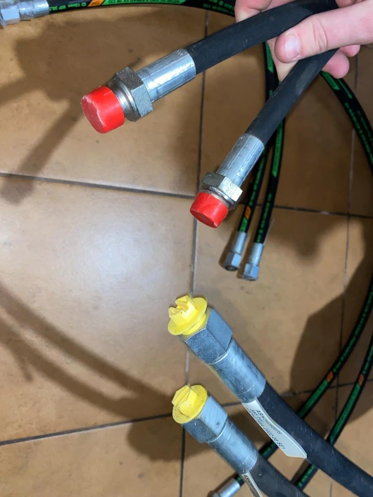 Przewody hydrauliczne Hydroscand kappalex 2 k 3/8 cała, 1/2 cala nowe