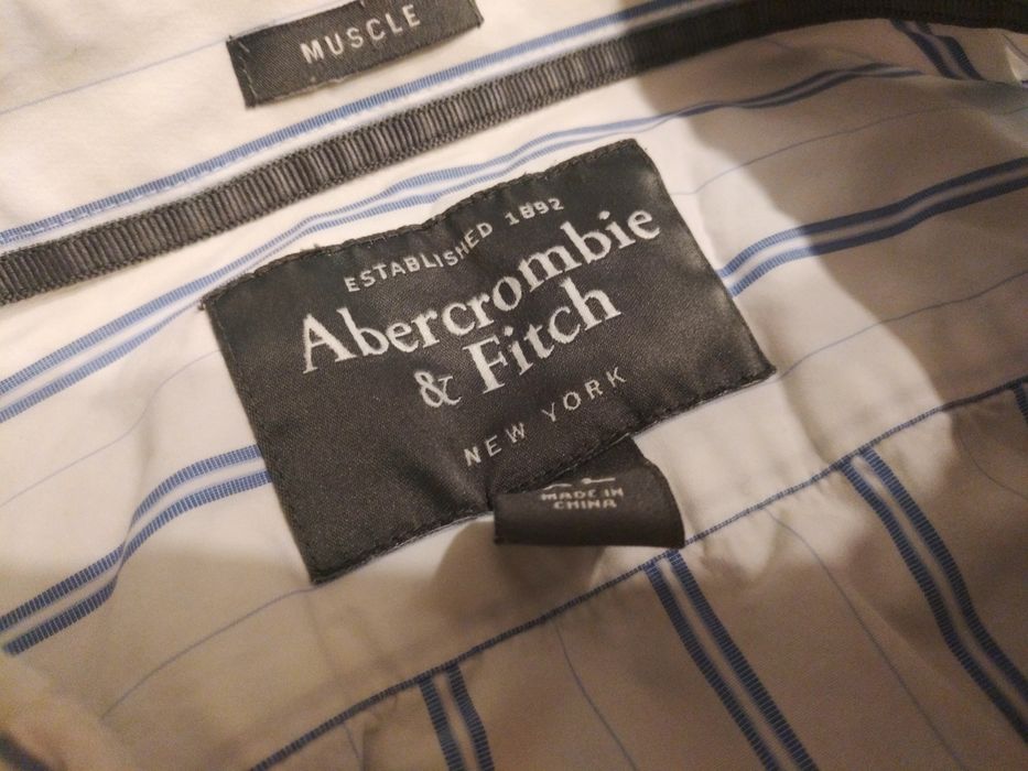 Koszula Abercrombie & Fitch A&F XL krótki rękaw