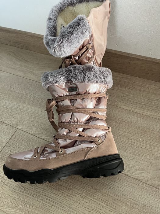 Śniegowce z futerkiem Cortina kozaki roz. 38 jak nowe