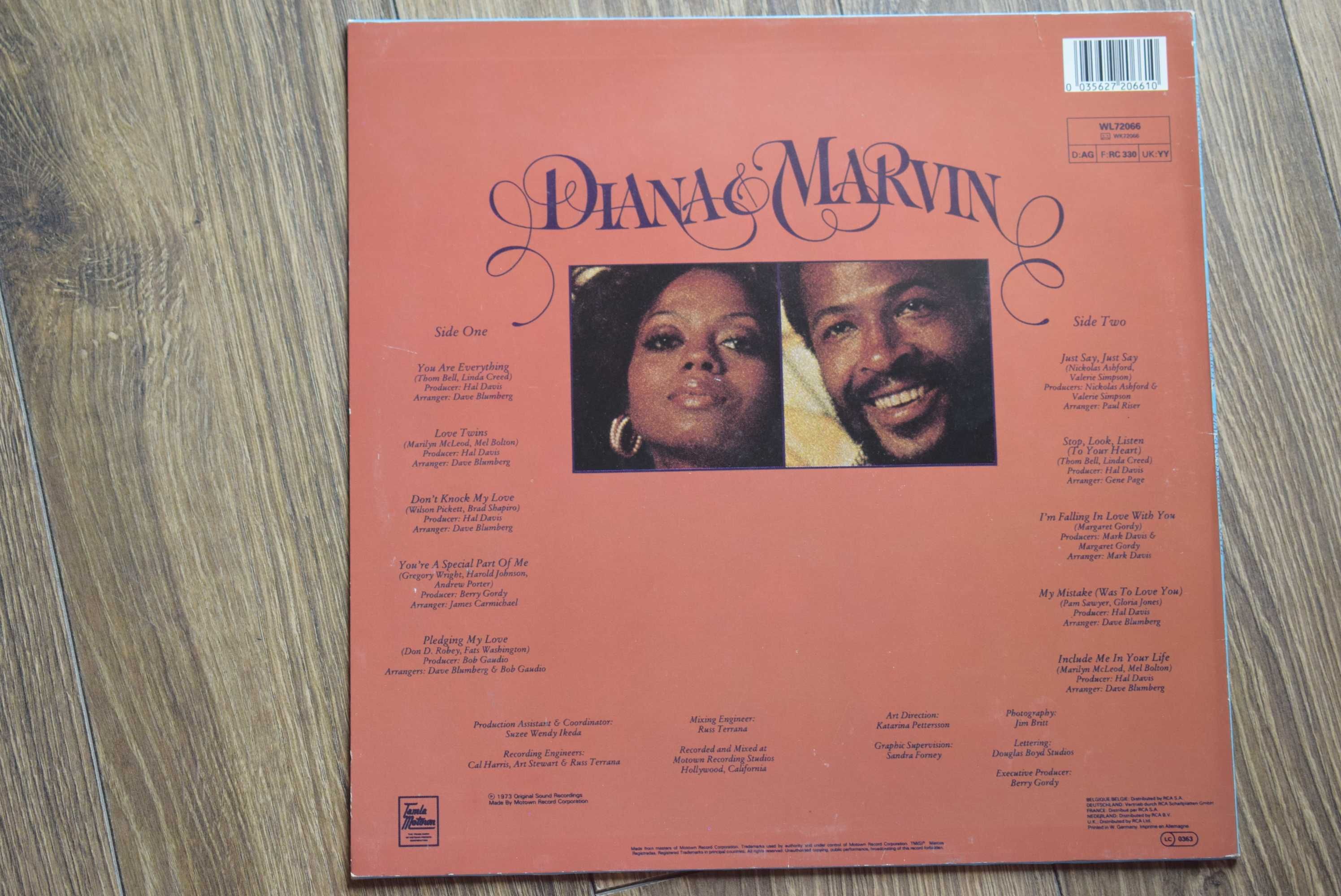 Diana & Marvin  The Classic Sound Of Motion LP
