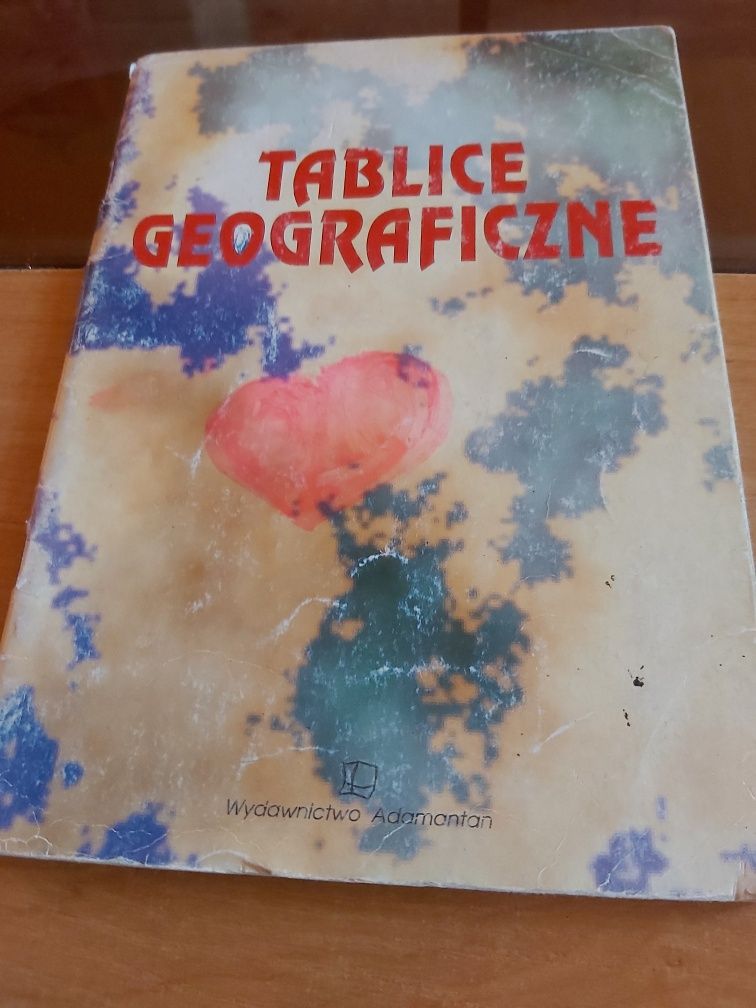 Książka tablice geograficzne