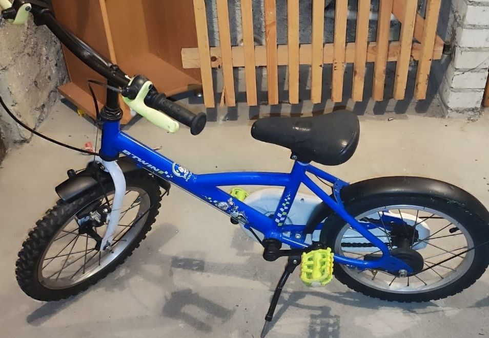 PILNIE Rower btwin 500 Police 16 cali