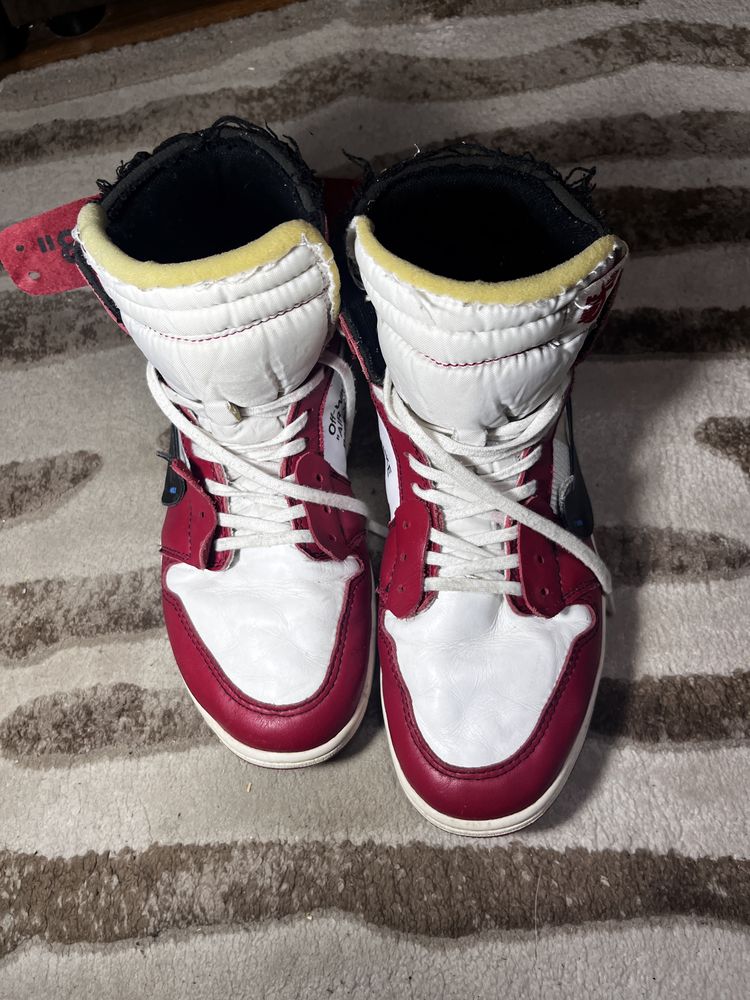 Кросівки Jordan 1 Retro High Off-White Chicagо