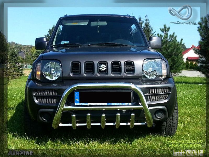Suzuki Jimny orurowanie Boki Podesty Tuning
