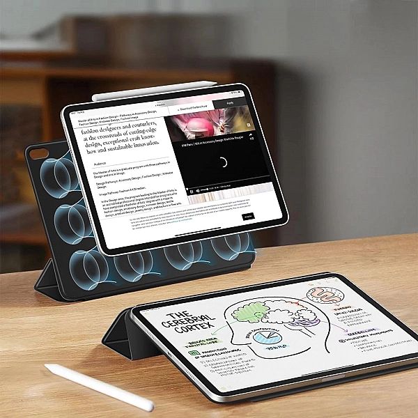 Tech-Protect Smartcase Magnetic Ipad Air 13" 1 / 2 / 2024, 2025 Black