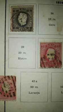 Selos de Portugal - Coleção incompleta de 1853 a 1977 (Novos e Usados)