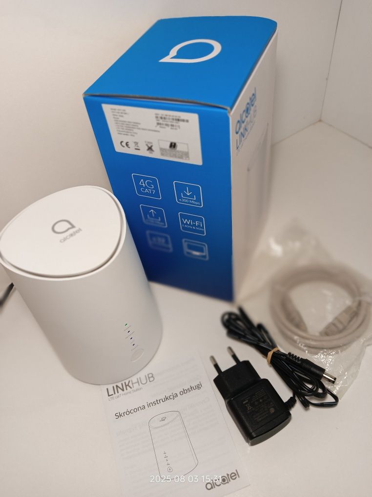 Router LTE 4G na kartę SIM WiFi 5 GHz modem do komputera laptopa