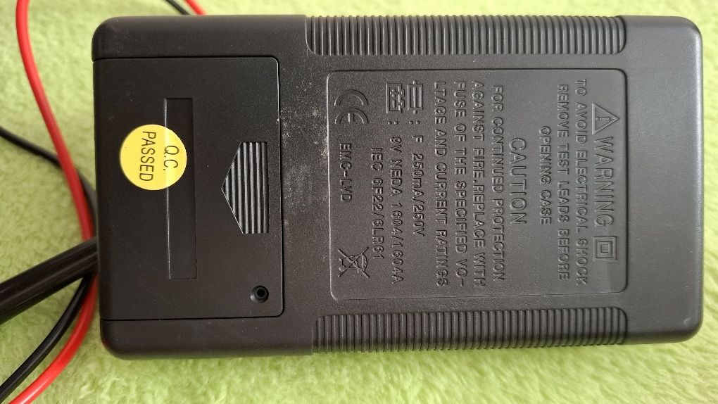Мультиметр Digital DT-830B цифровий універсальний (з батарейкою).