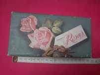 Caixa Antiga de Cartão- " Sabonete Rosas "