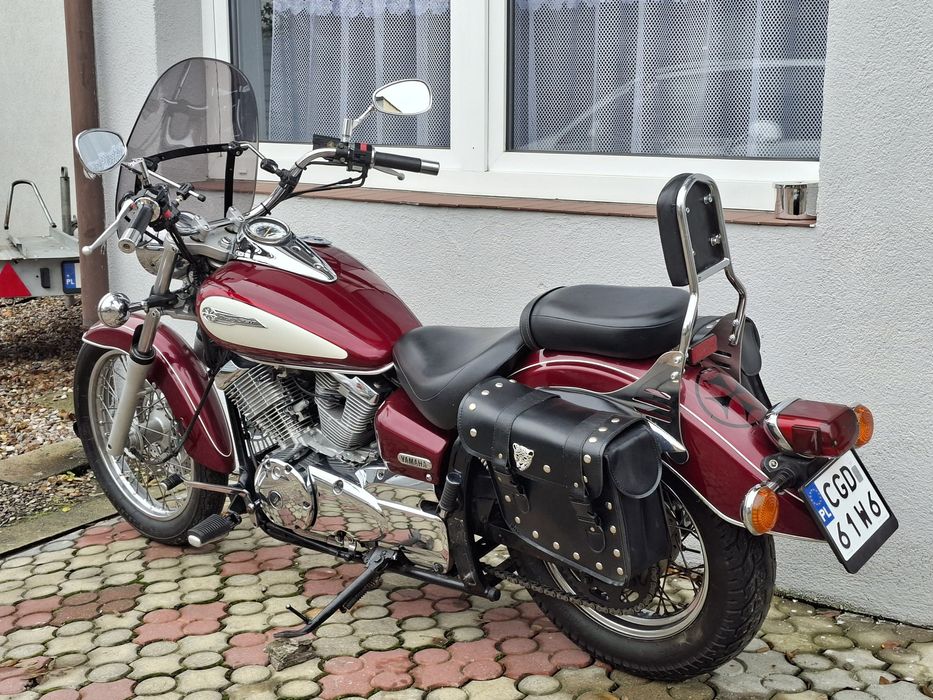 Yamaha Drag Star 125 rok 2000 kat.B transport pod dom