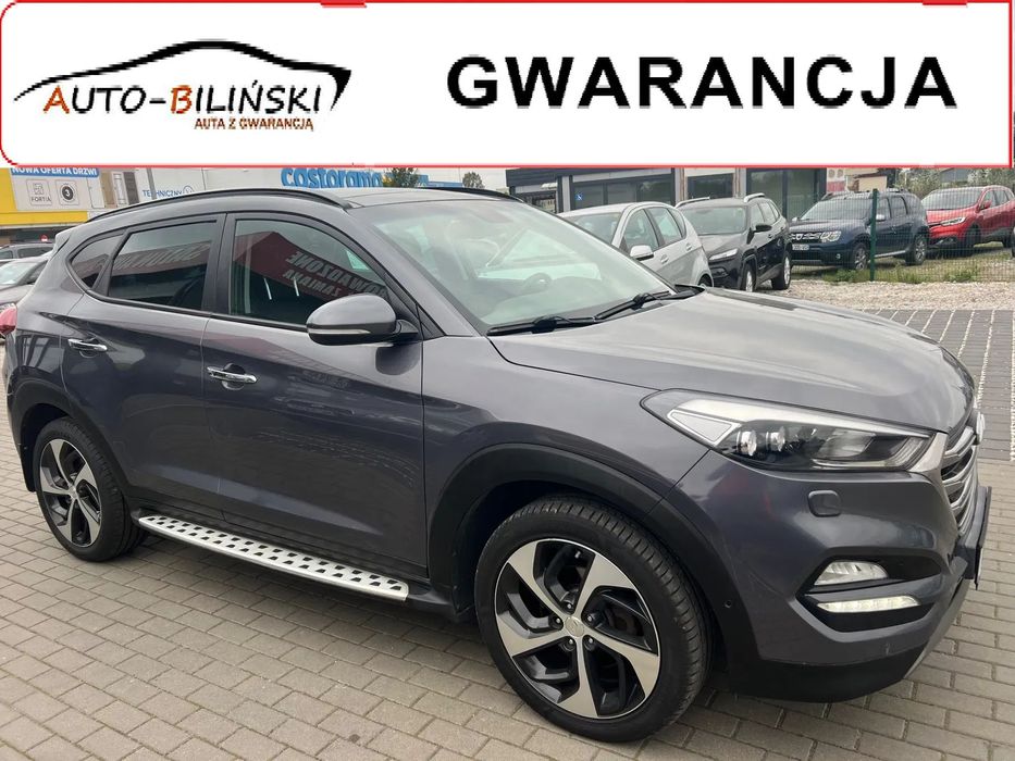Hyundai Tucson 1.6BT 177KM Aut.4x4 FULLed Skóra+4xGrzane Kamera Navi BluetoothGwa