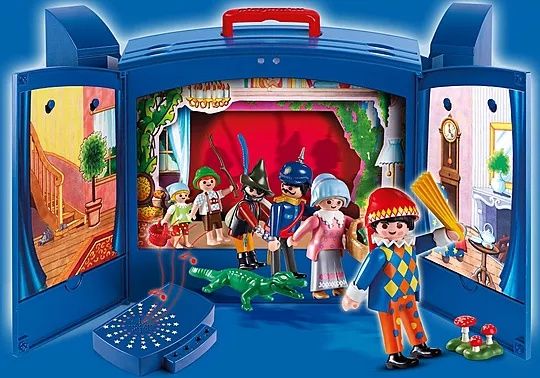 Playmobil Maleta Teatro de Fantoches