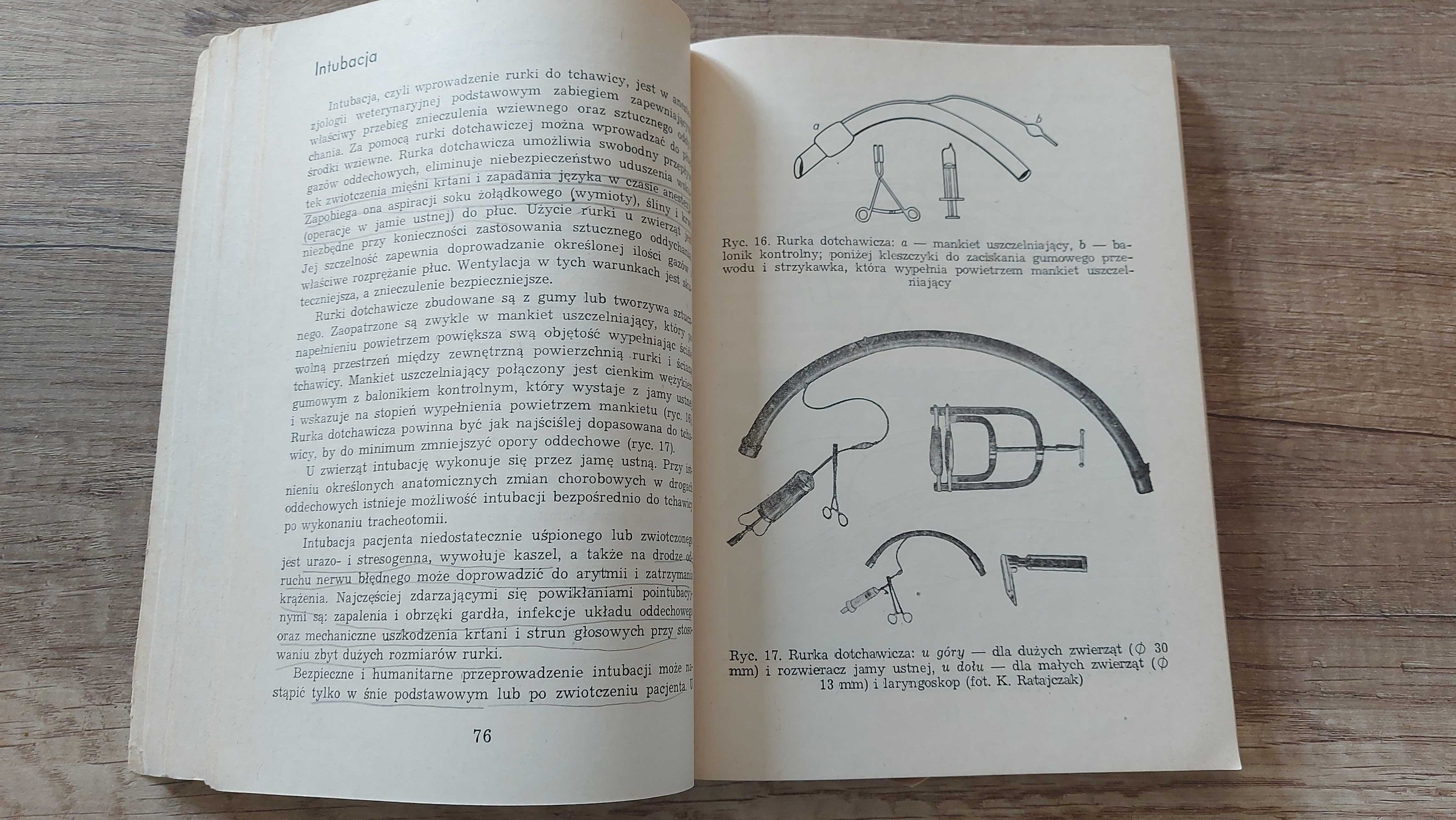 Anestezjologia weterynaryjna- K.Ratajczak