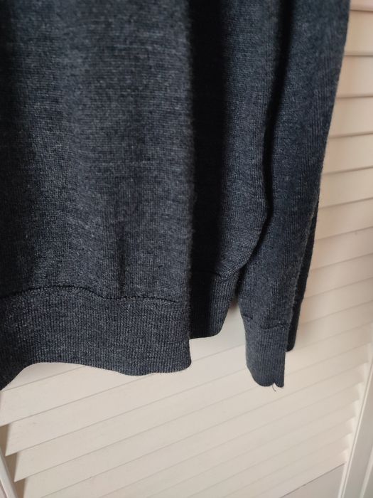 Grafitowy golf XXL H&M 100% wełna merino