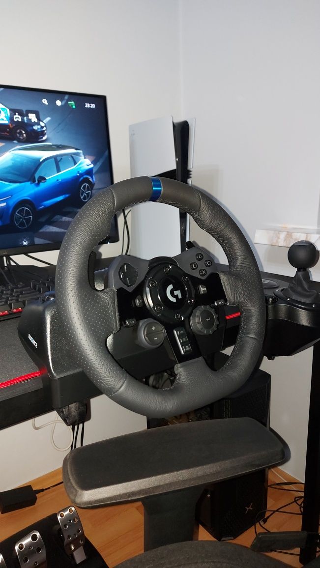 Logitech G923 + Shifter + Pedały GWARANCJA 2 LATA