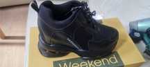Nowe czarne sneakersy rozm. 37
