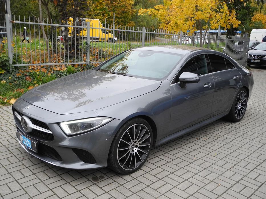 Mercedes-Benz CLS 450 4 Matic 9G-Tronic Full Led Skóry Burmester Webasto Serwis ASO