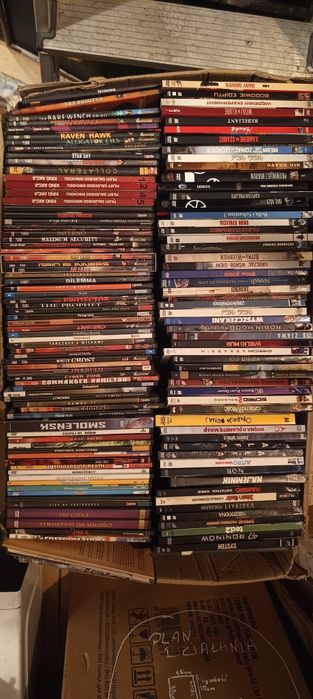 Filmy dvd szt 10zl  670szt