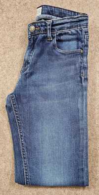 Calças de ganga ajustáveis na cintura cor azul escuro Zippy